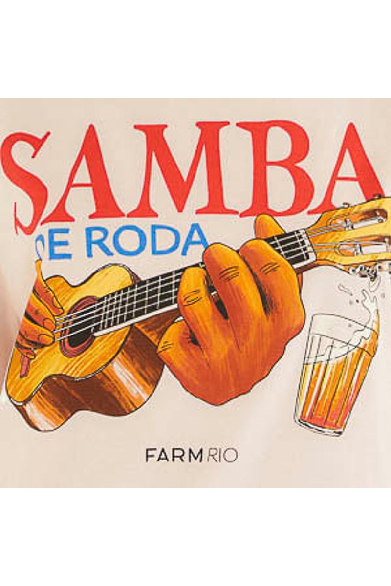 T-Shirt Media Samba De Roda