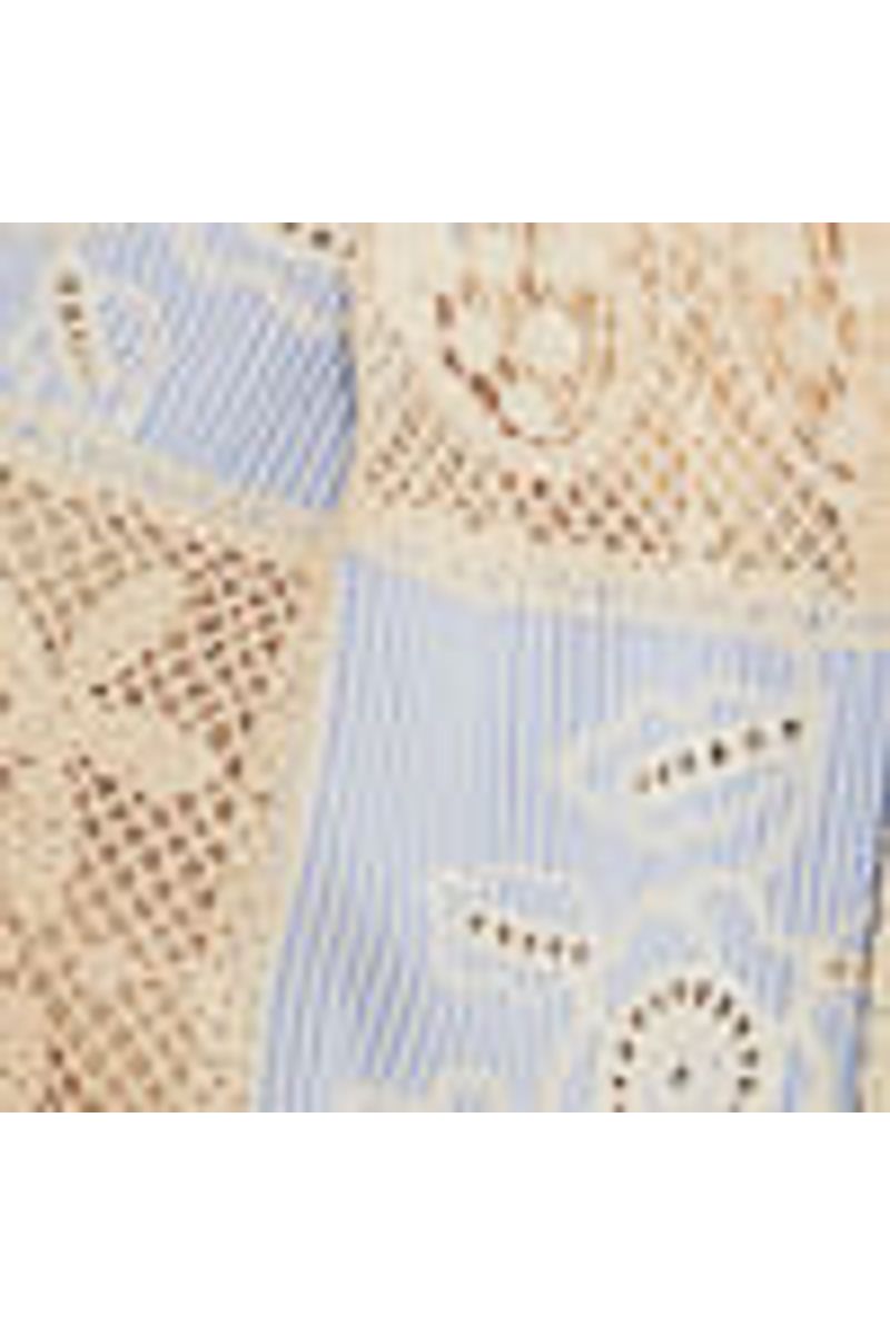 Bermuda Patch Listra Bordada