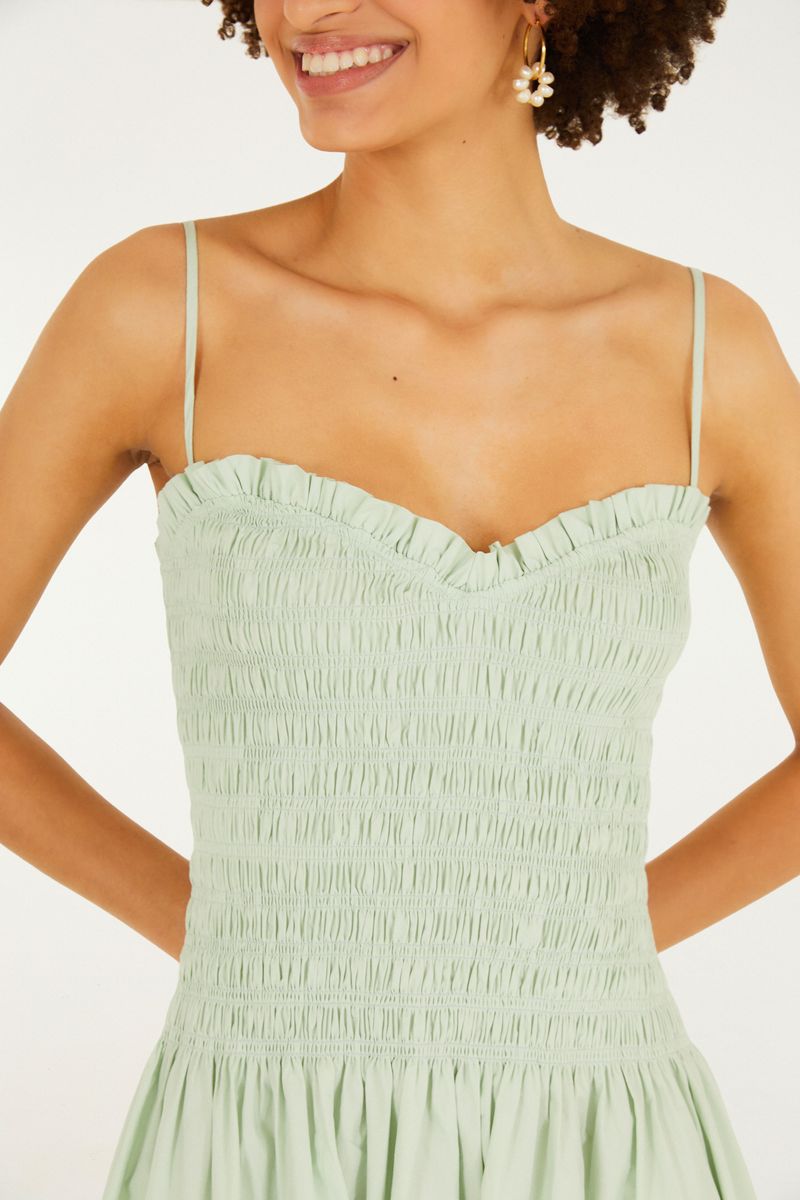 Vestido Lastex Alcinhas