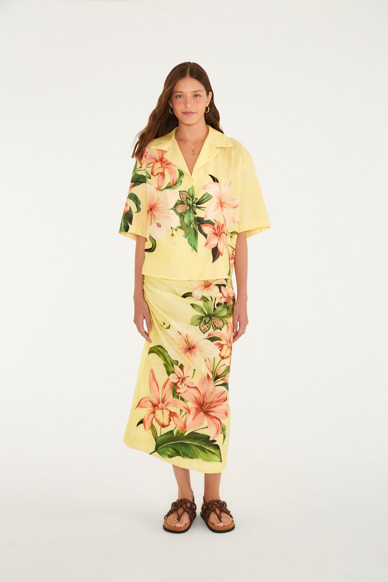 Camisa Estampada Floribel