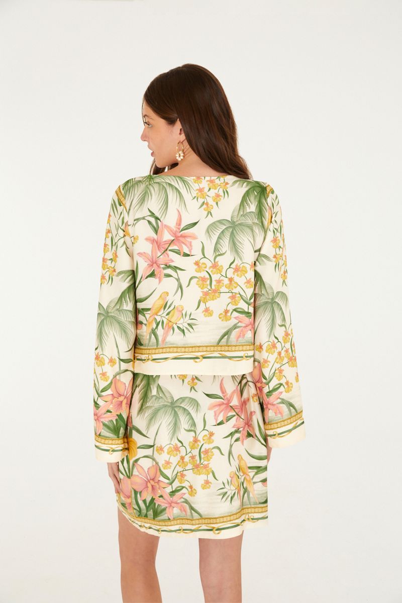 Saia Estampada Capri