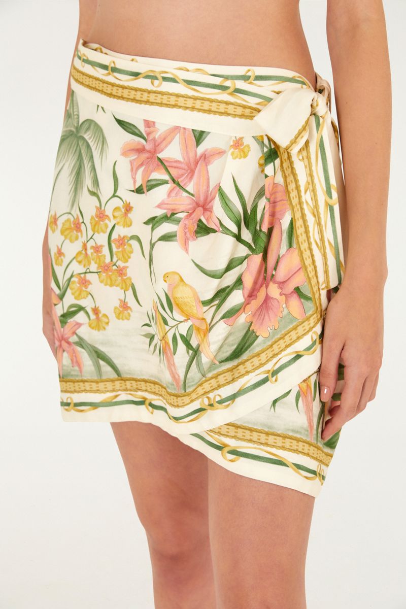 Saia Estampada Capri