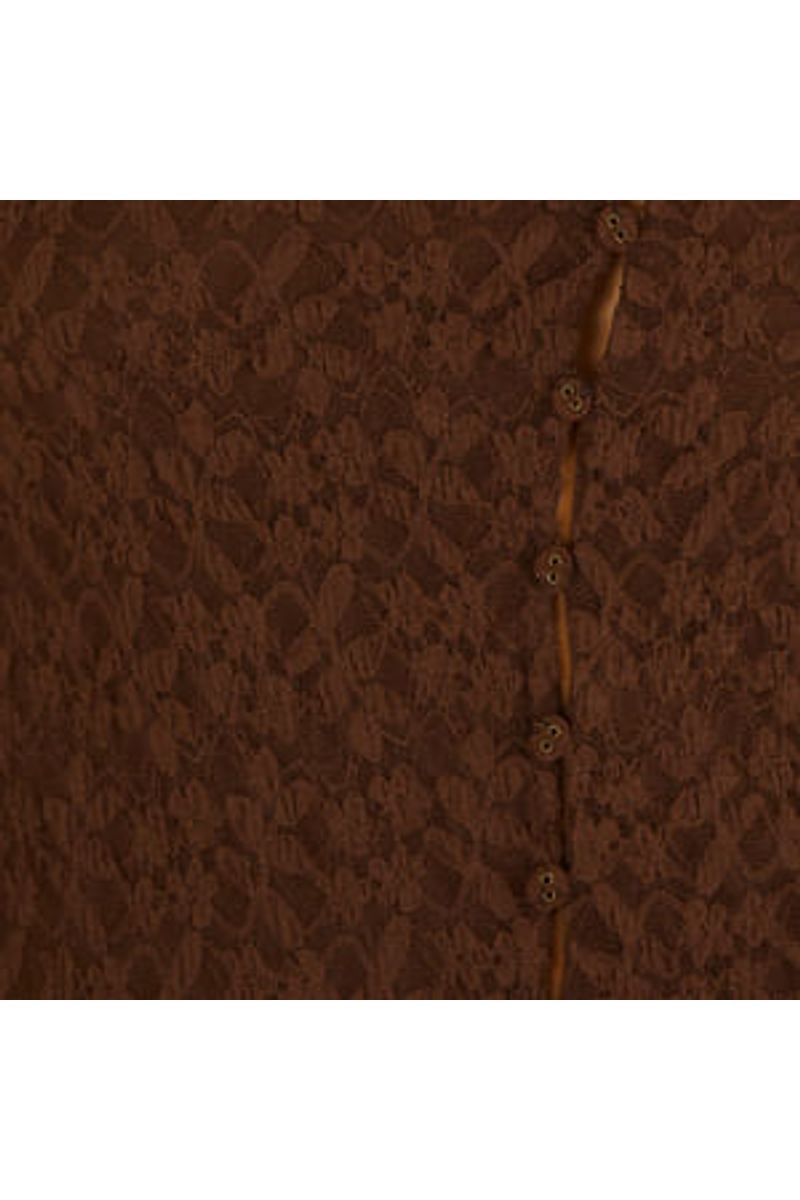 Vestido Túnica Botões Renda