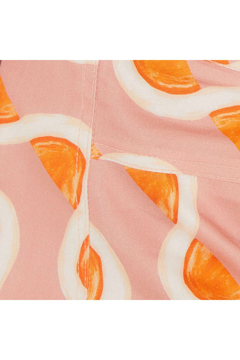 Blusa Colete Estampada Da Gema Rosa