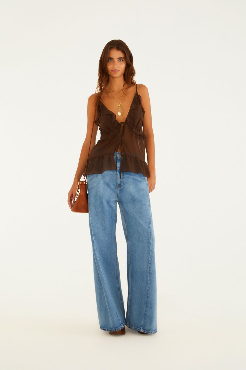 Blusa Babados Alcinhas