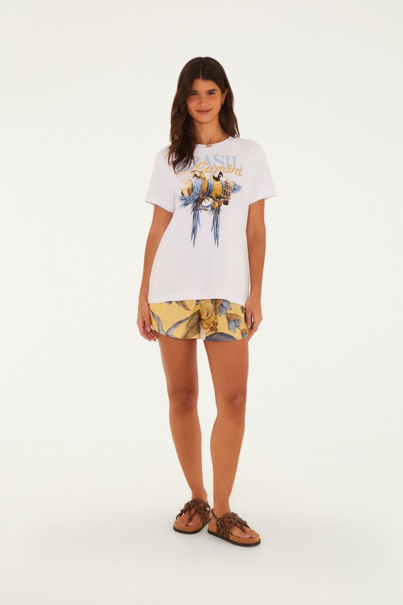 T-Shirt Fit Brasil Samba