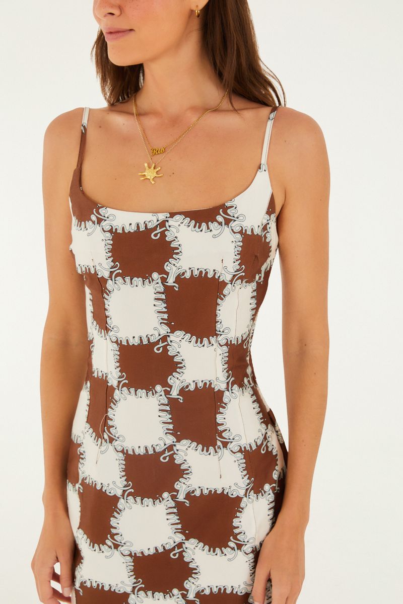 Vestido Estampado Ritmo Carioca