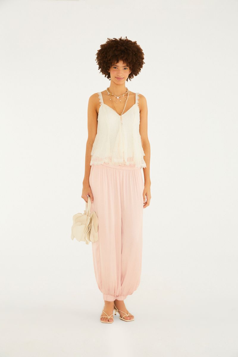 Blusa Nesgas Rendada