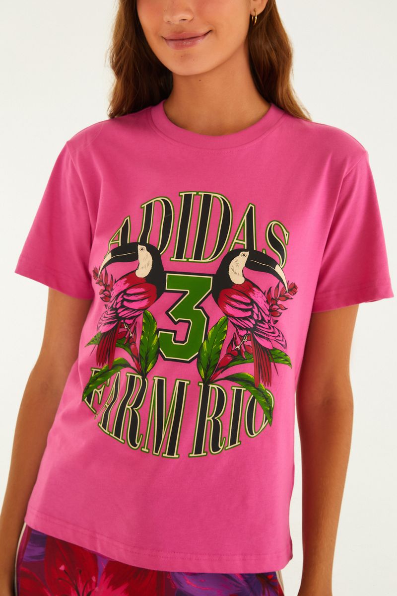 T-Shirt Adidas Macaws Pink