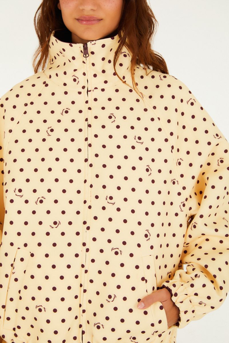 Casaco Double Estampado Petit Poá