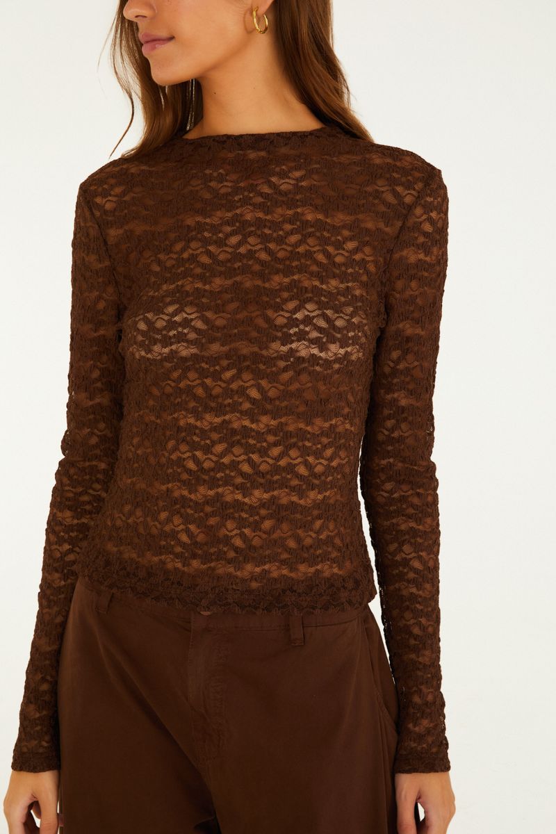 Blusa Renda