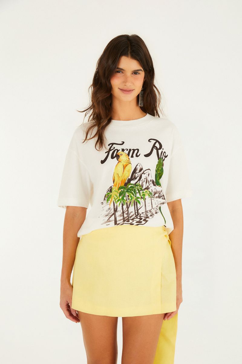 Short Saia Faixa
