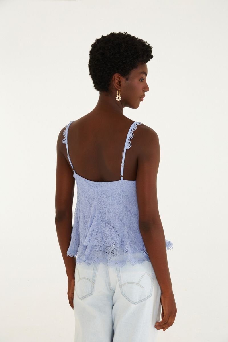 Blusa Nesgas Rendada