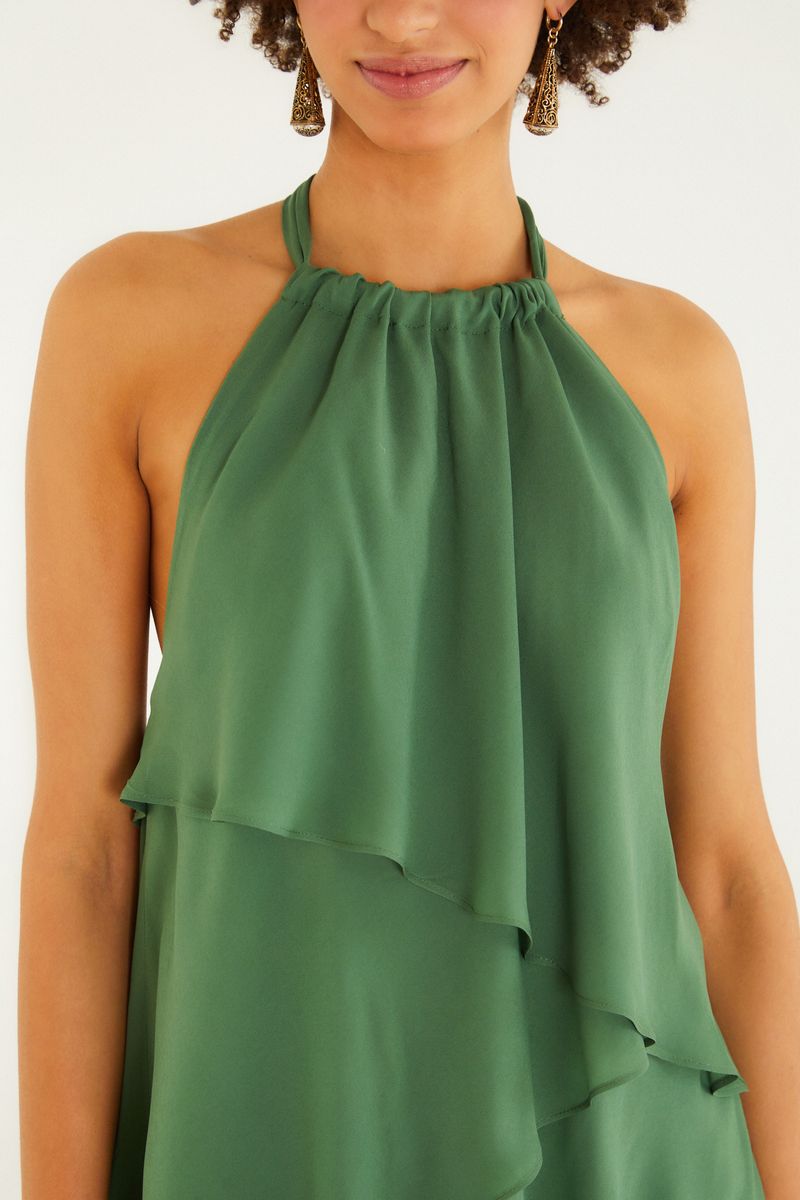 Vestido Curto Camadas