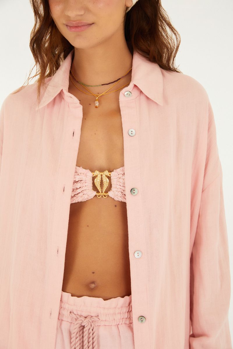 Camisa Crinkle