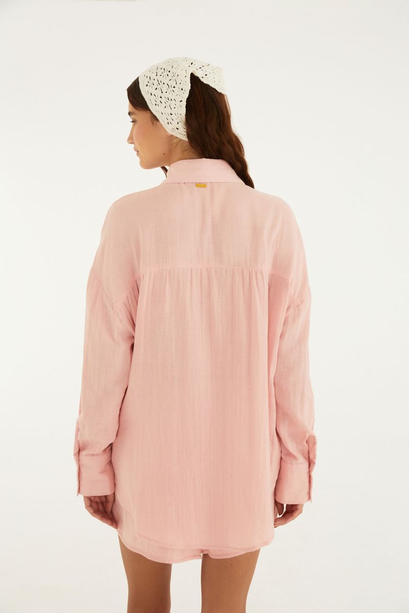 Camisa Crinkle