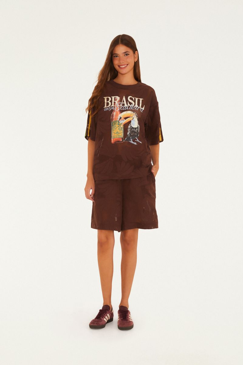 T-Shirt Renda Brasil Saideira