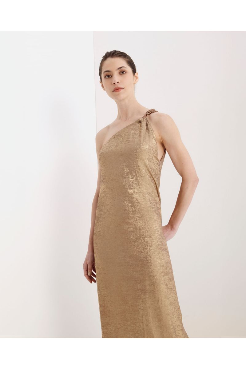 Vestido Patricia Dourado