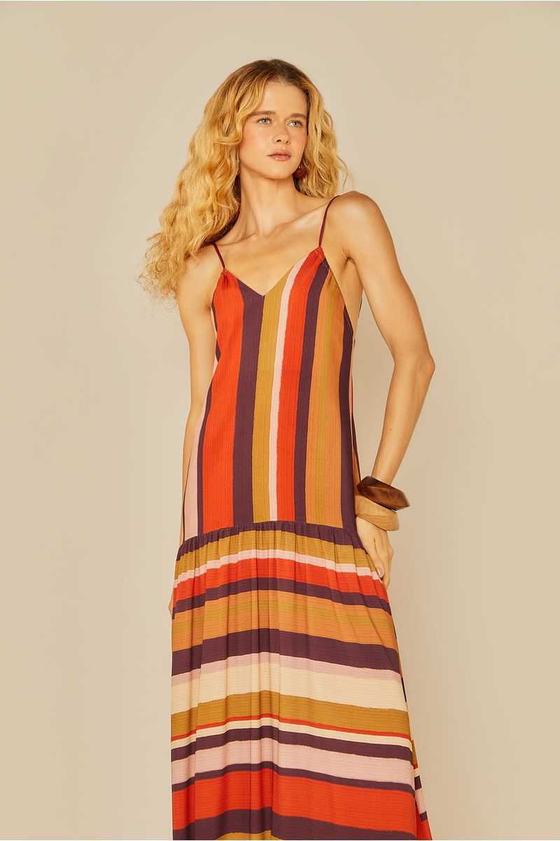 Vestido Estampa Killa Longo - Estampa Killa