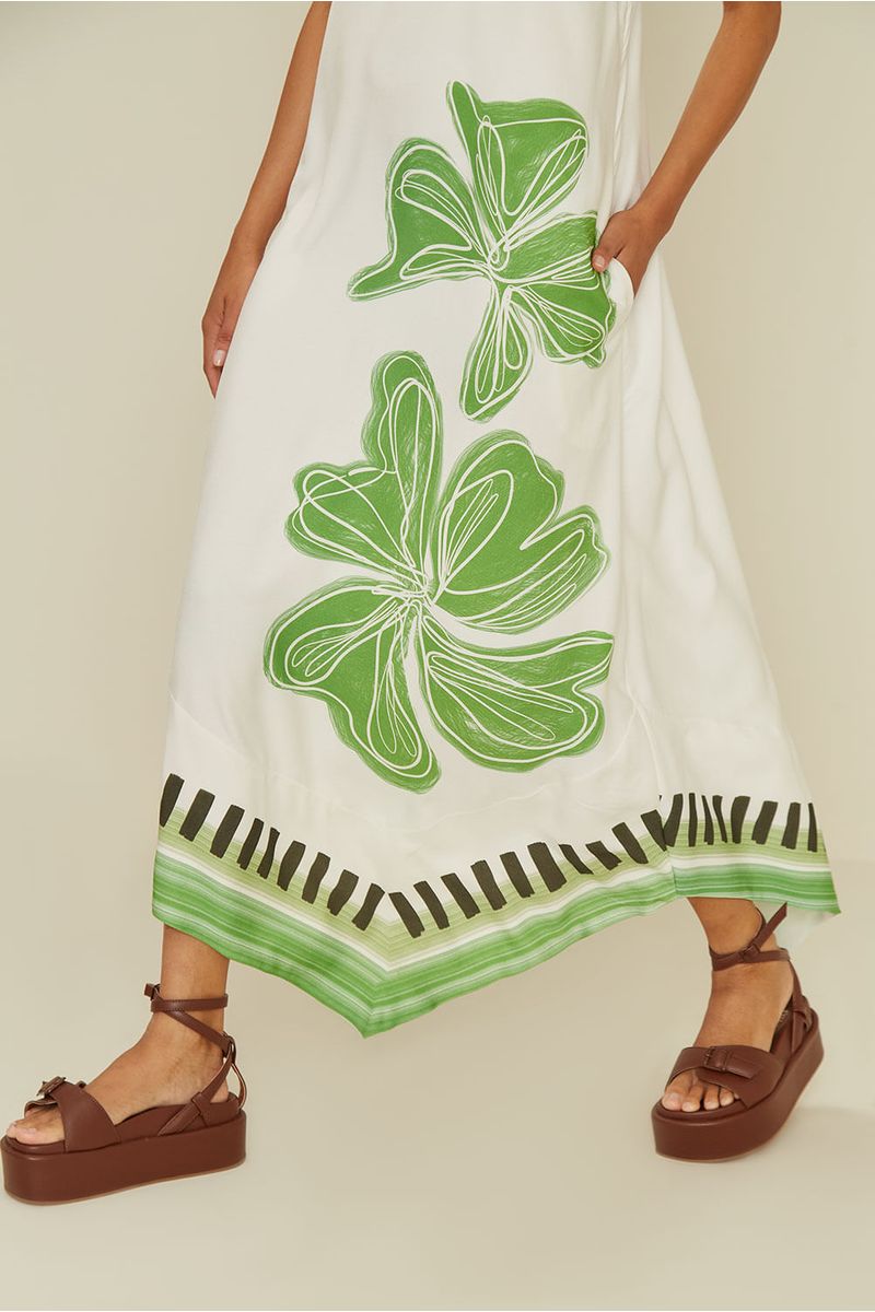 Vestido Estampa Clover - Est Clover