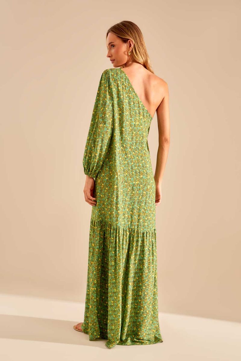 Vestido Midi Estampa Detox - Est Decor Detox