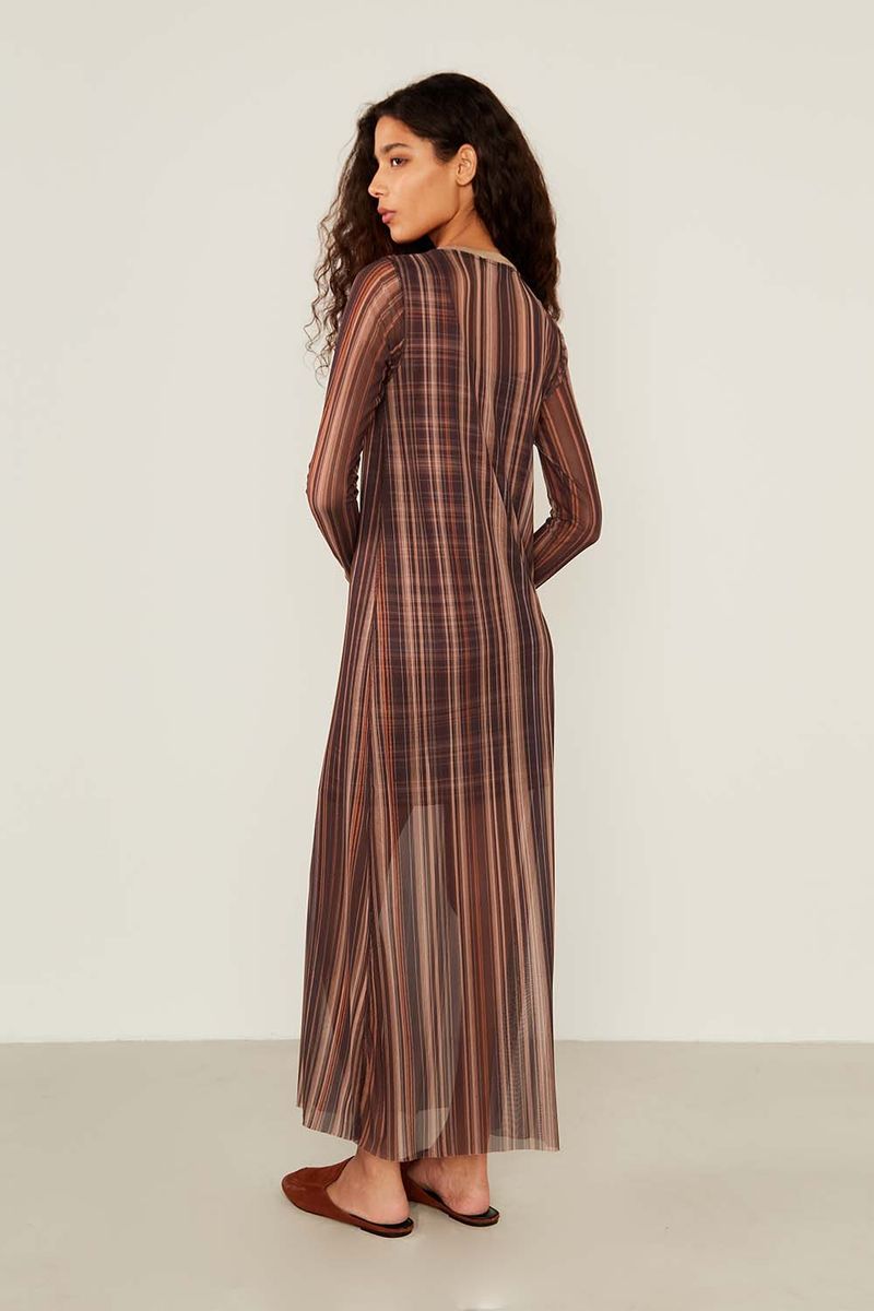 Vestido Malha Listra Birna - Est Listra Birna