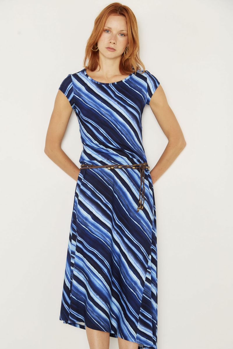 Vestido Malha Estampa Anita - Est Anita