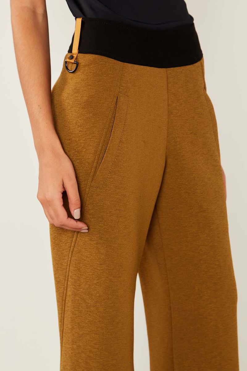 Calça Malha Rústica - Marrom Bronze