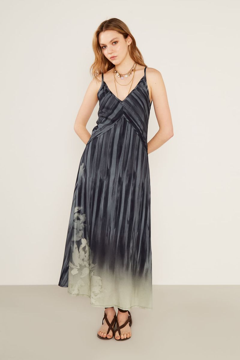 Vestido Longo Estampa Petra - Est Petra Vest