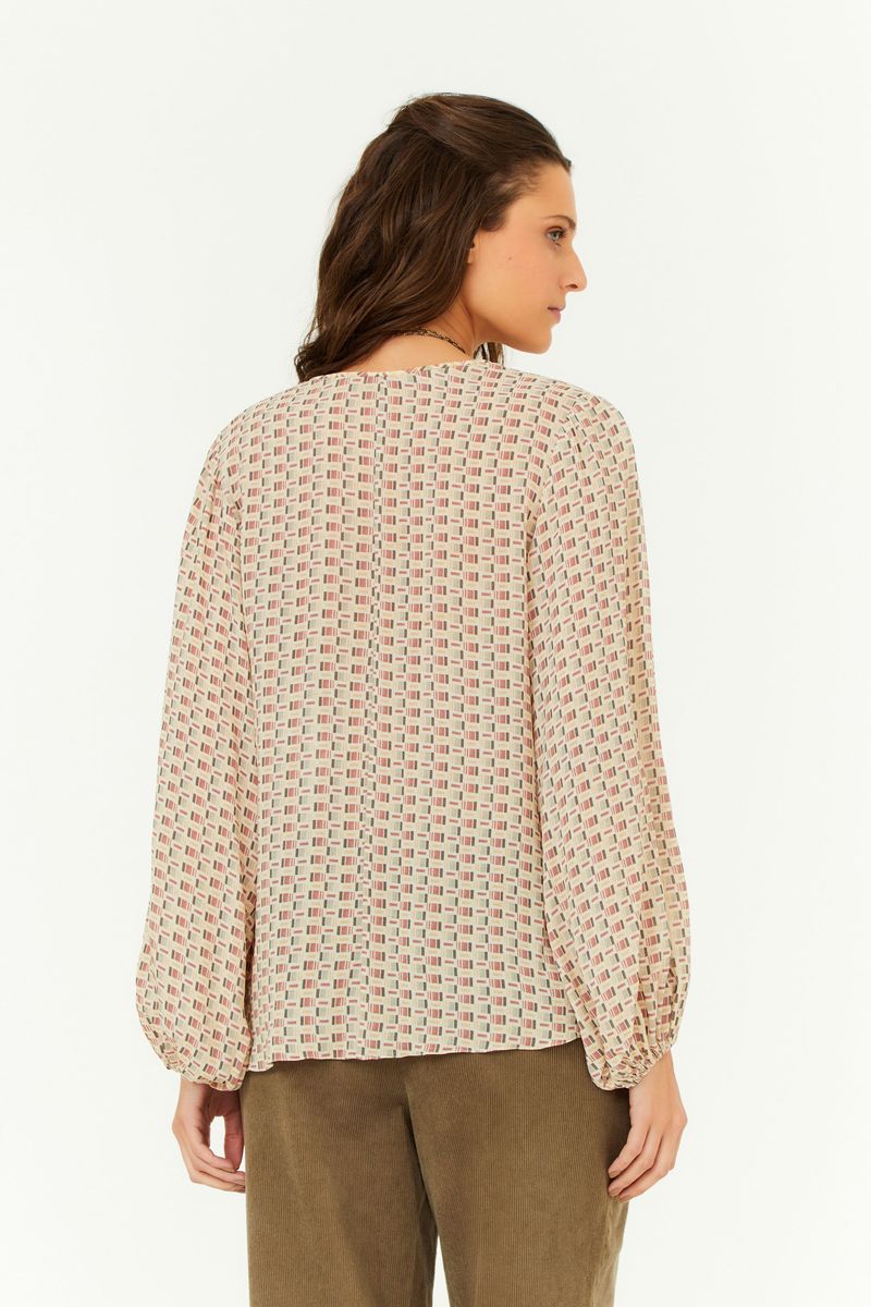Camisa Ggt Estampa Mosaic