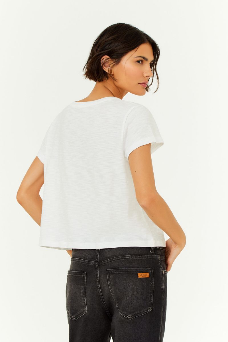 T-Shirt Flame White