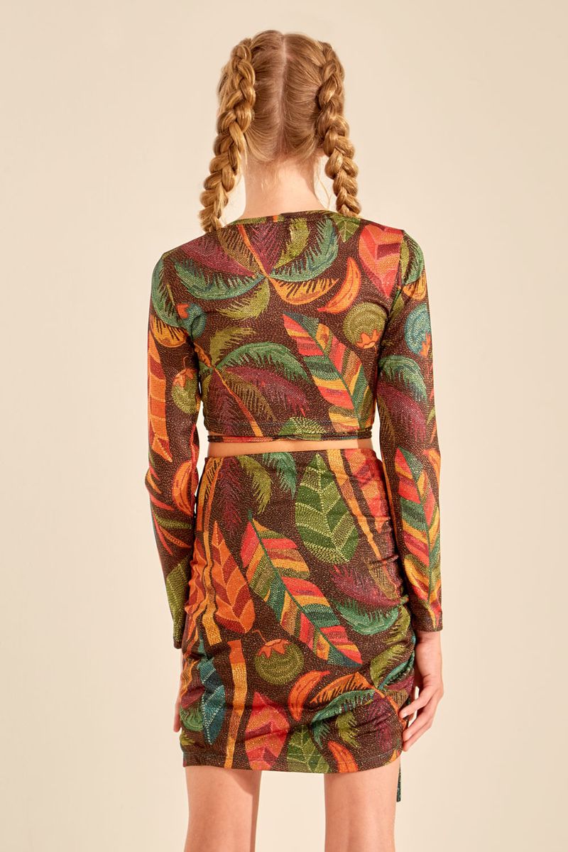 Blusa Estampa Vento - Est Vento