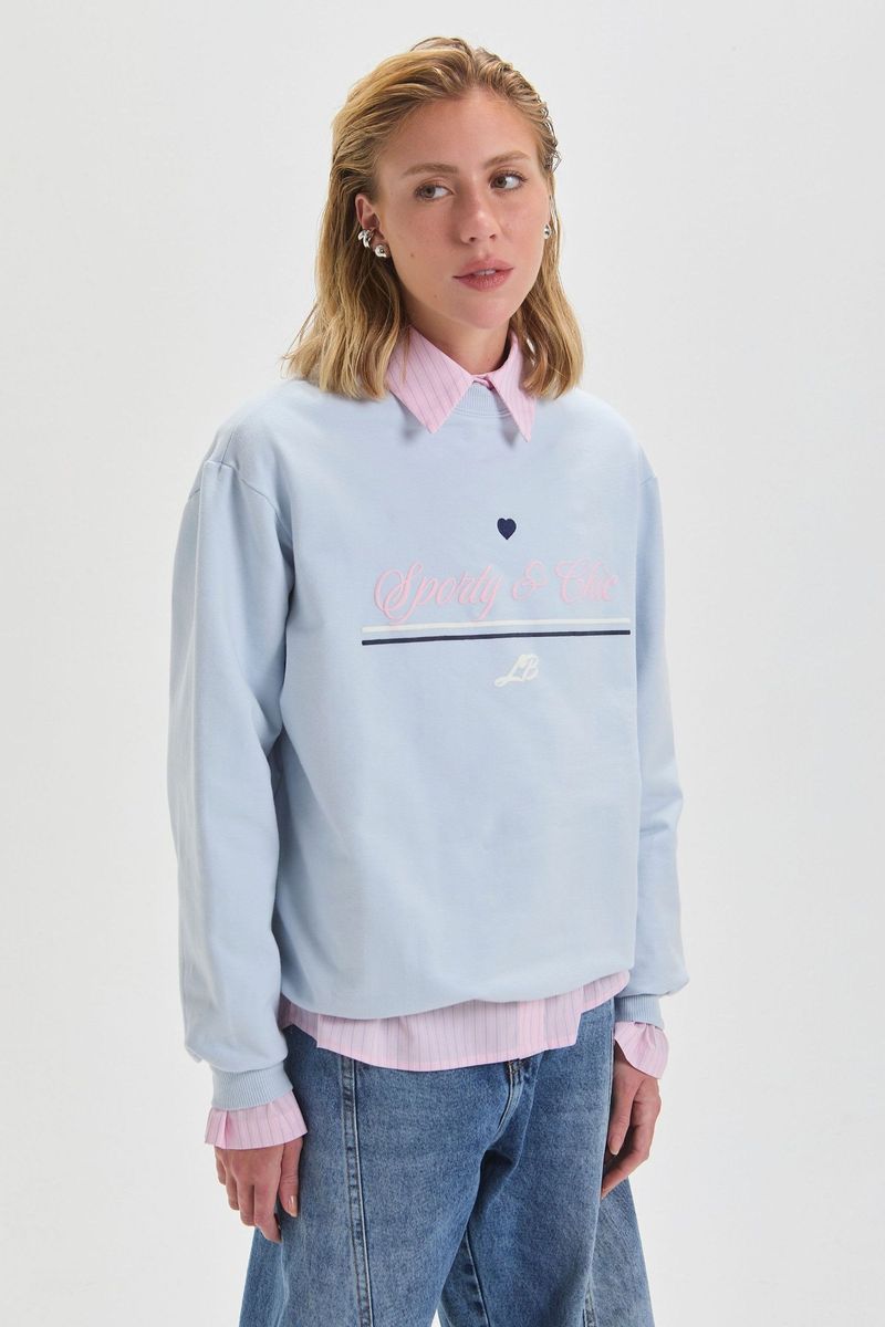 BLUSA LAYLA SKY BLUE