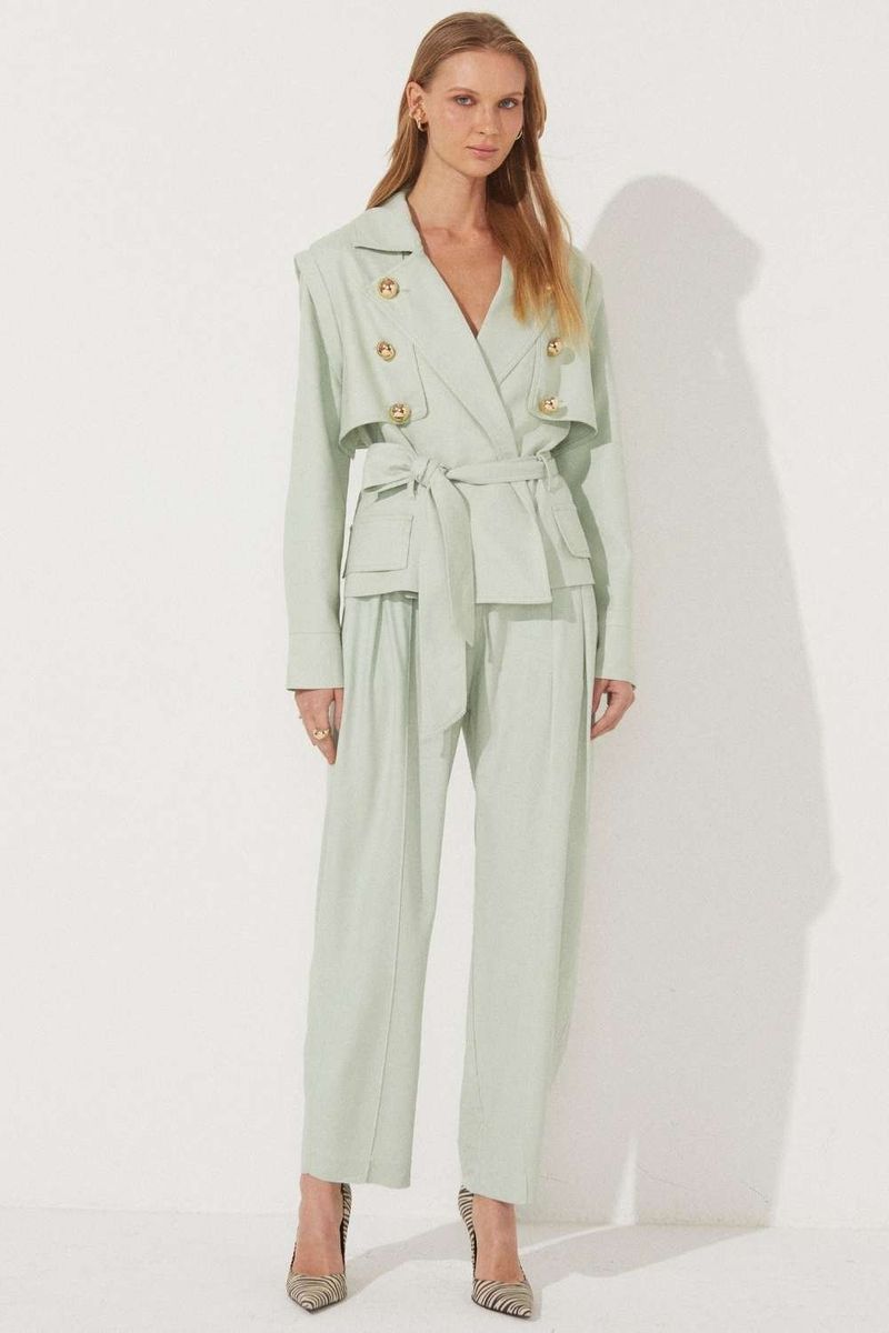 CALÇA ALÊ VERDE CHÁ