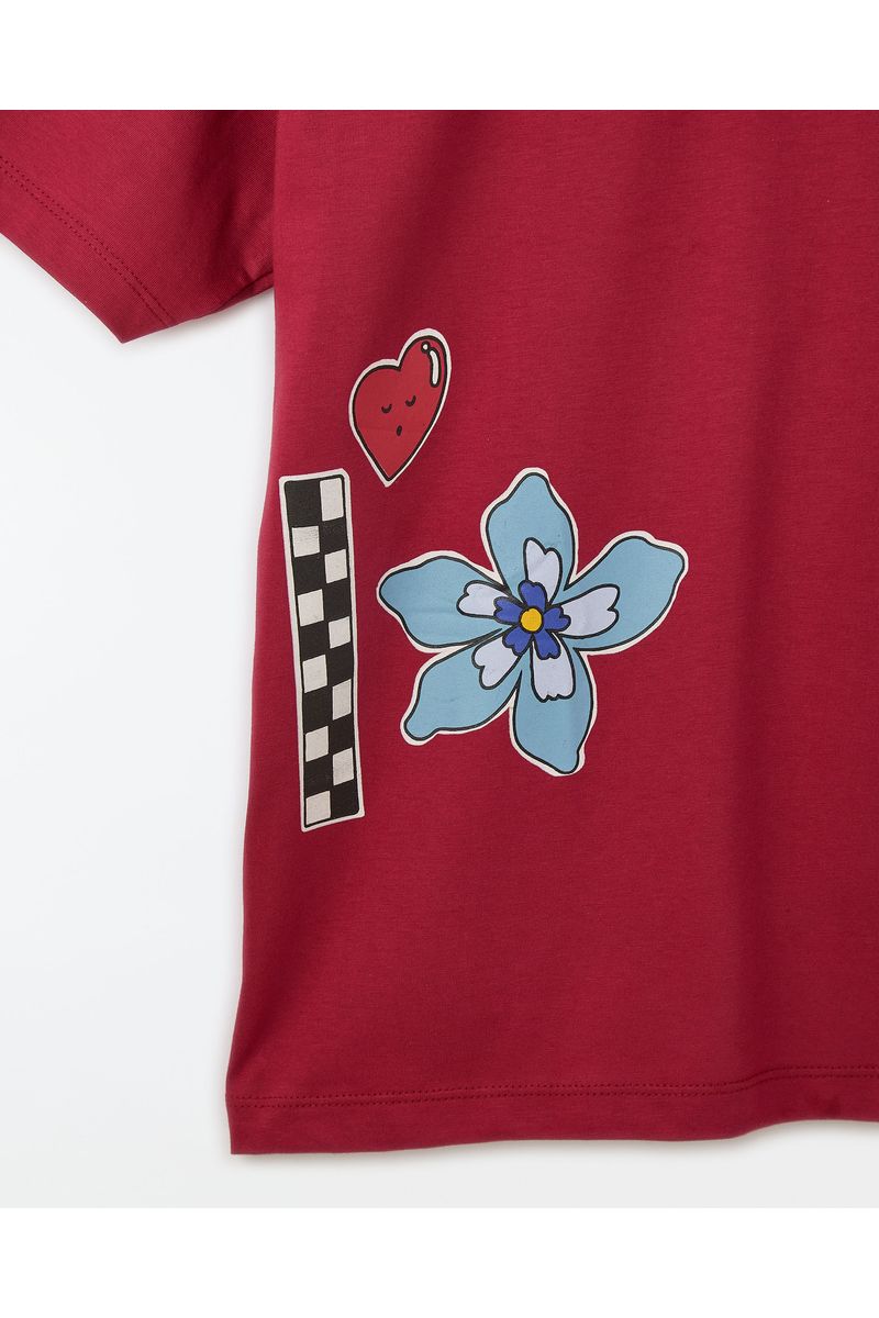 Camiseta Silk Oversized Elementos Fablab
