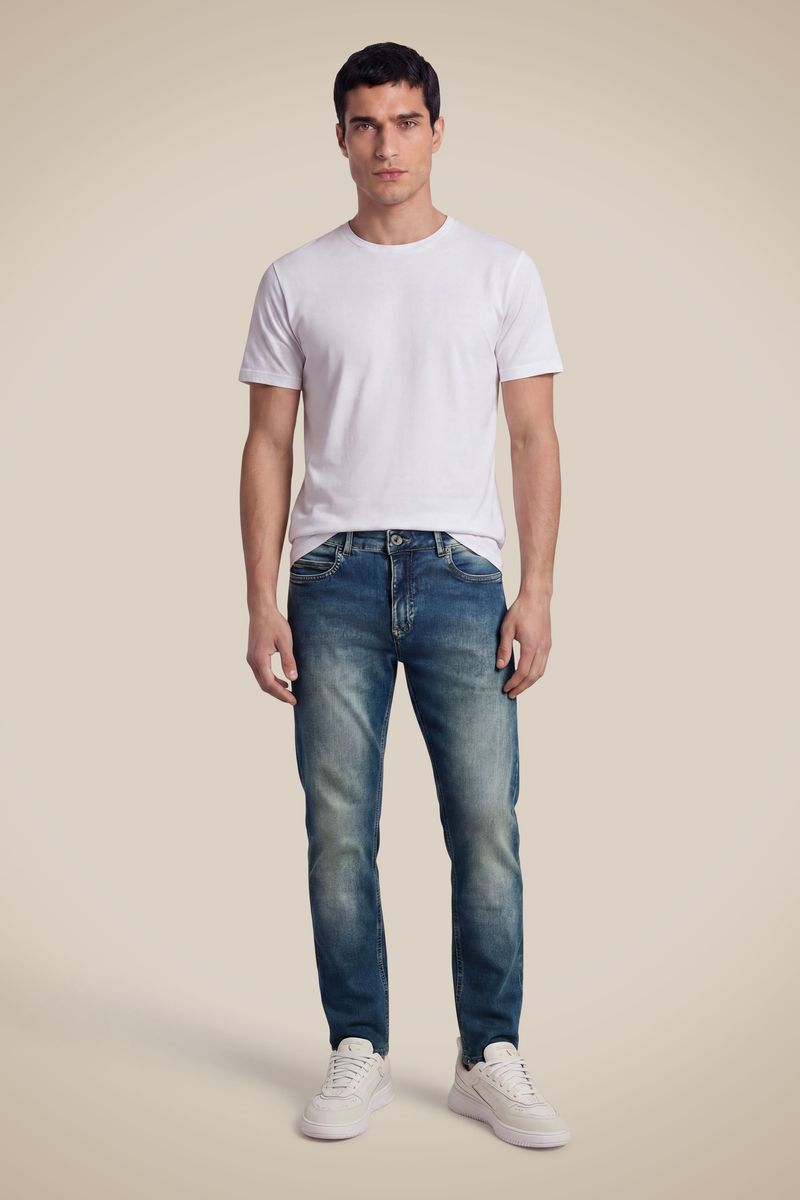 Calça Jeans 5 Pockets Elastano Estique-se Varjão