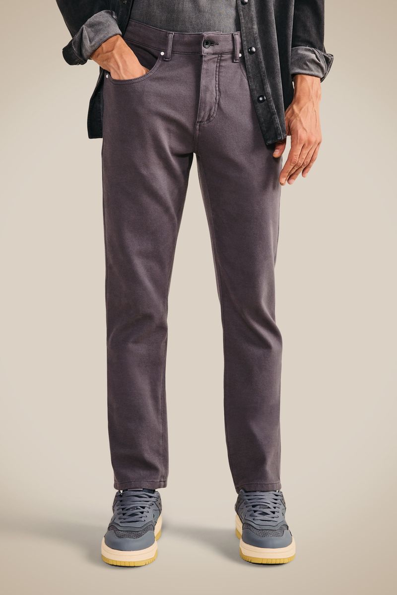 Calca Five Pockets Moletom