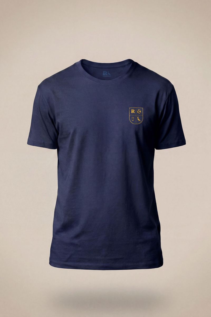 Camiseta Estampada Escudo Futebol