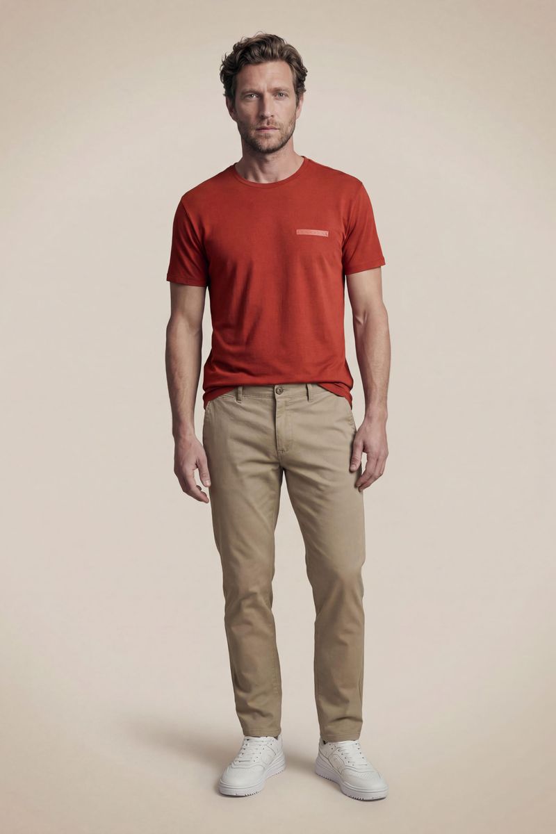 Camiseta Pima Reserva Retangulo Minimal