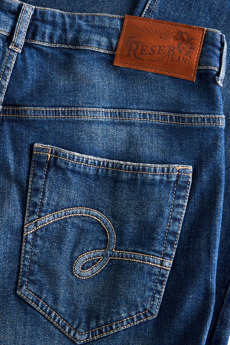 Calca Jeans Slim Turco