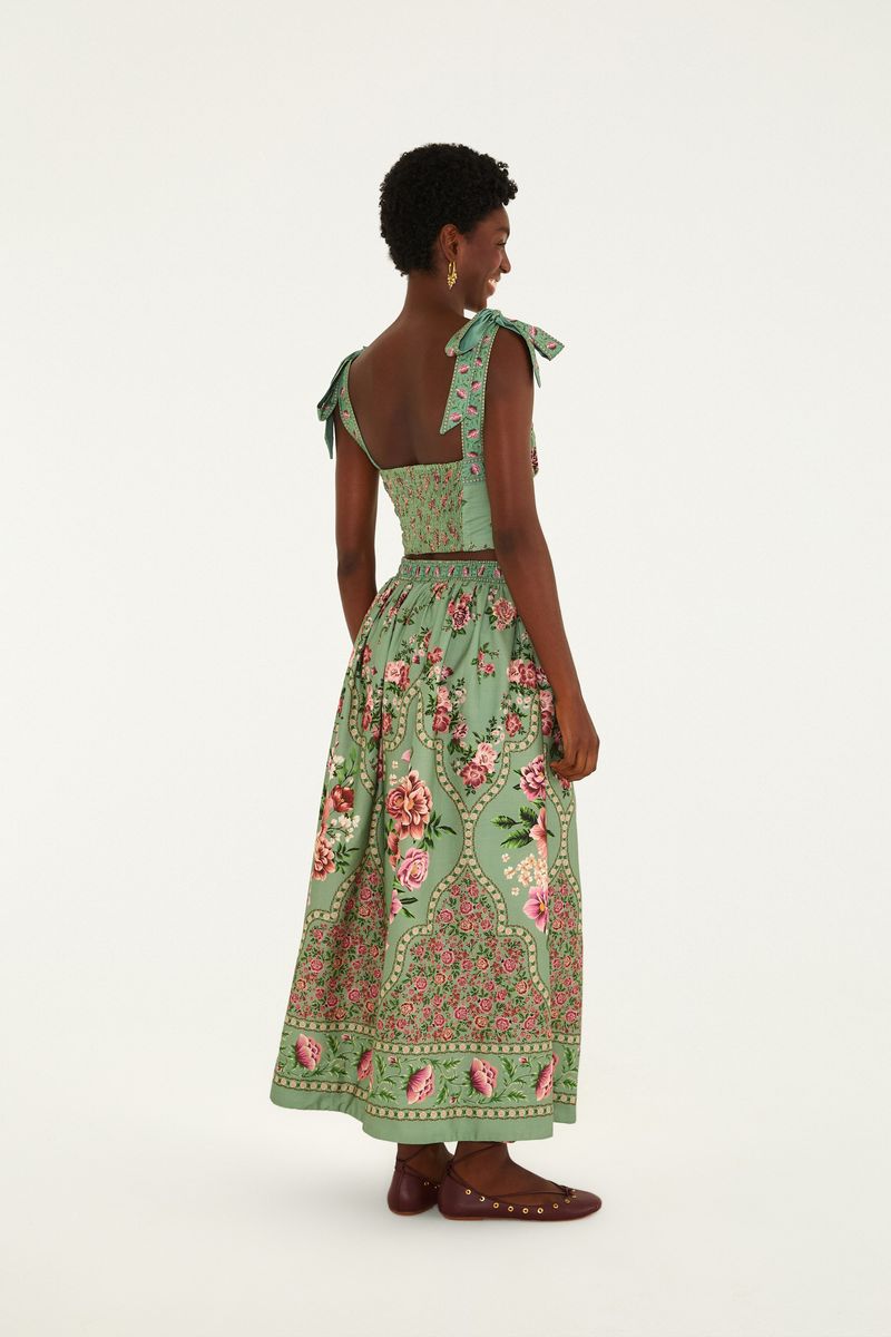 Saia Estampada Romance