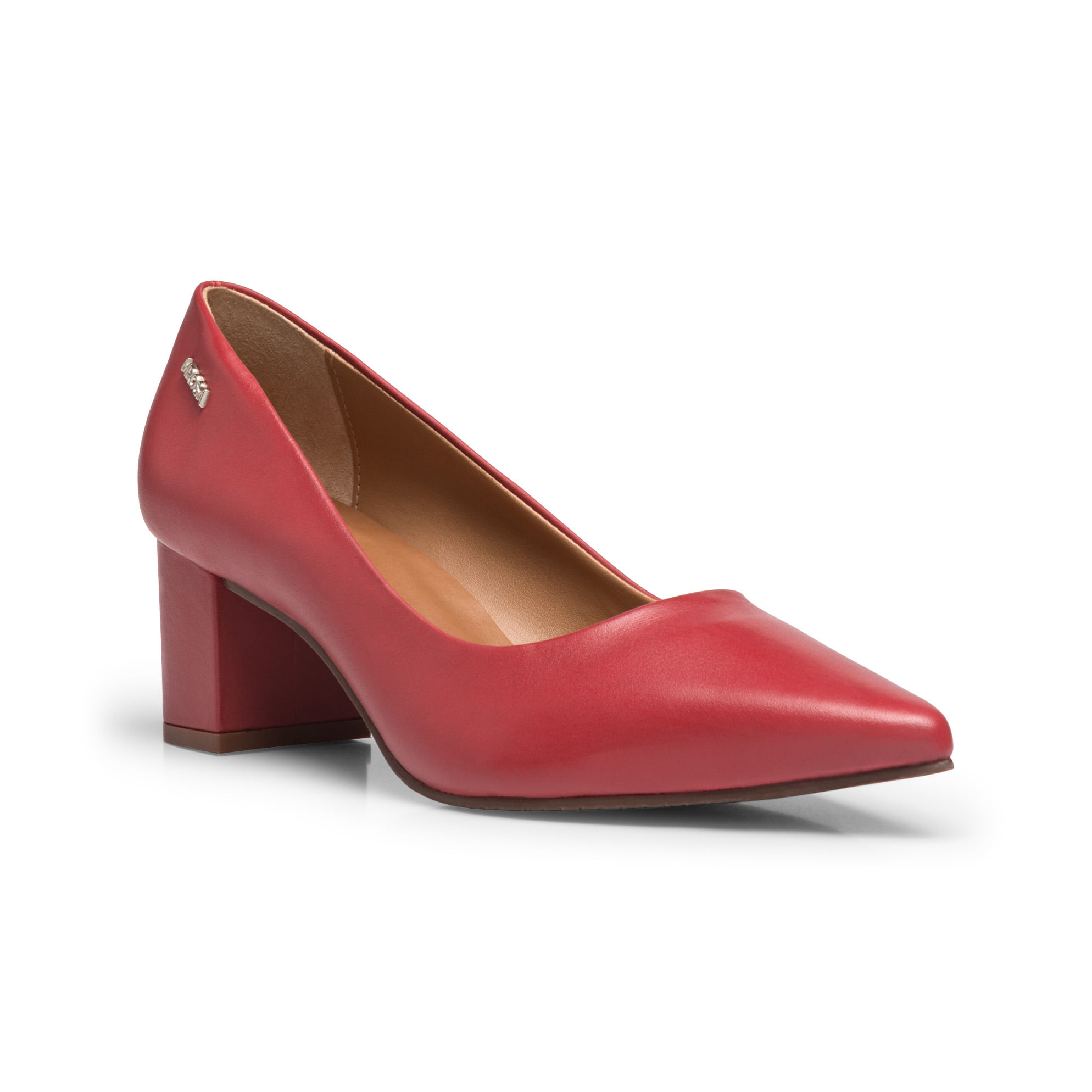 salto vermelho embaixo