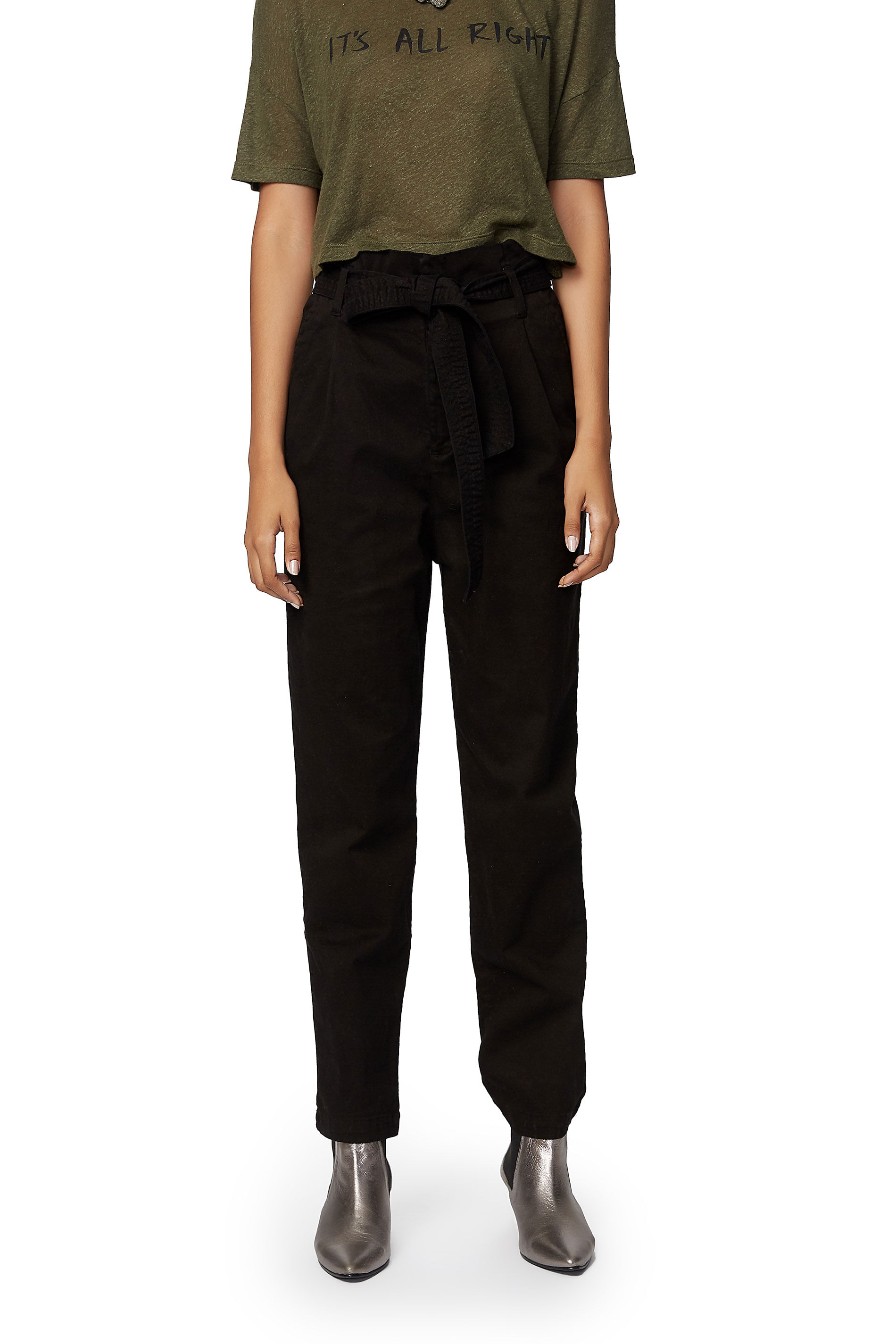 calça sarja clochard