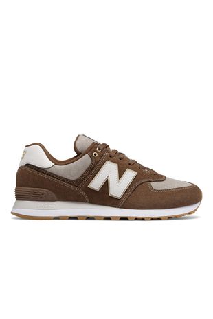 new balance 410 marrom couro