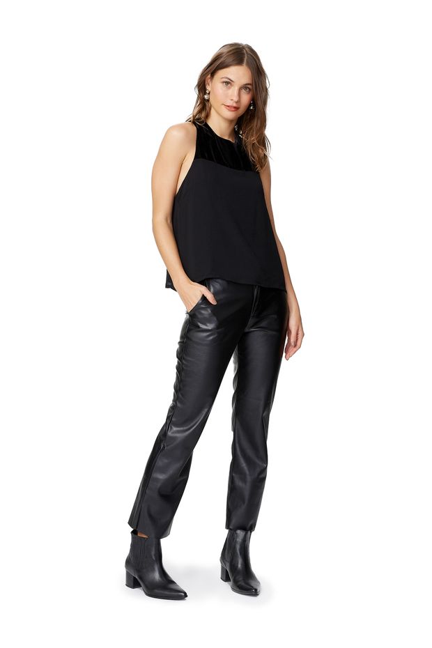 Calça cintura baixa