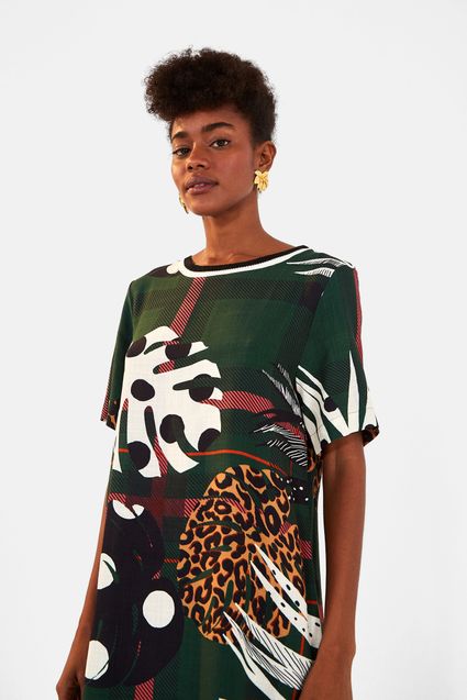 vestido t shirt segredo