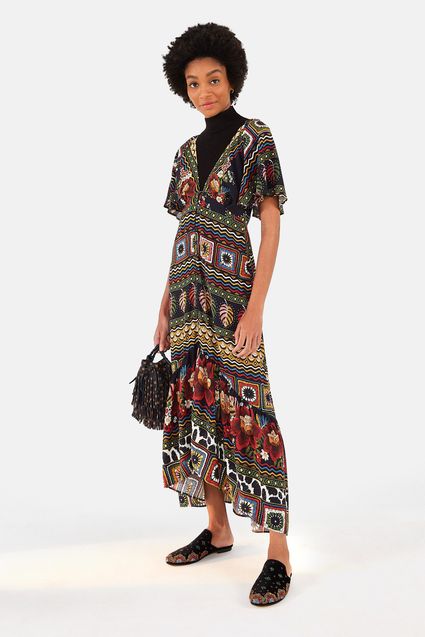 vestido arpoador farm