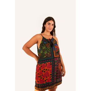 Vestido Curto Lenco De Cor Menor preço em Vestido Curto Lenco De Cor