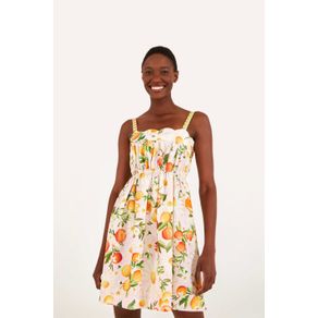 Vestido Curto Sonho De Tangerina Menor preço em Vestido Curto Sonho De Tangerina