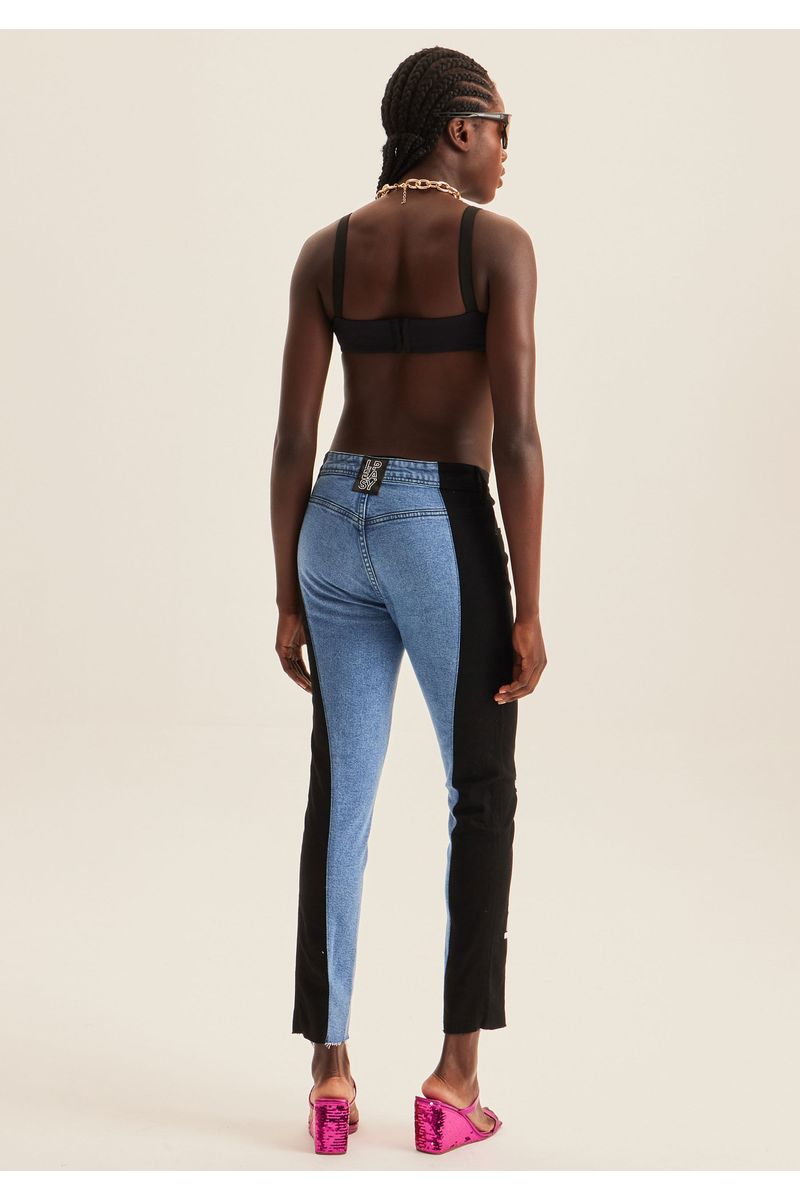 Calça Jeans Skinny Ankle High